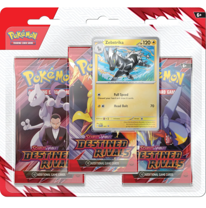 Pokemon TCG - Blister Zéblist - Ecarlate et Violet - EV10 - Rivalités Destinées