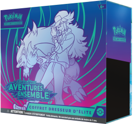 Pokemon TCG - Coffret dresseur d'élite - Français - Ecarlate et Violet - EV9 - Aventures ensemble
