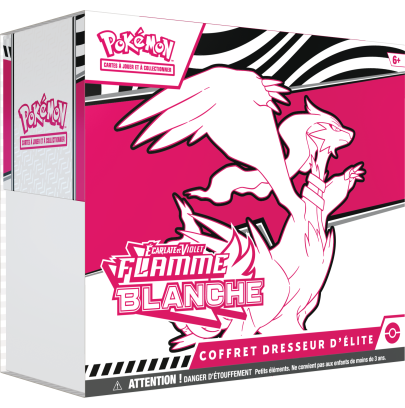 Pokemon TCG - Coffret dresseur d'élite - Français - Ecarlate et Violet - EV11W - Flamme Blanche