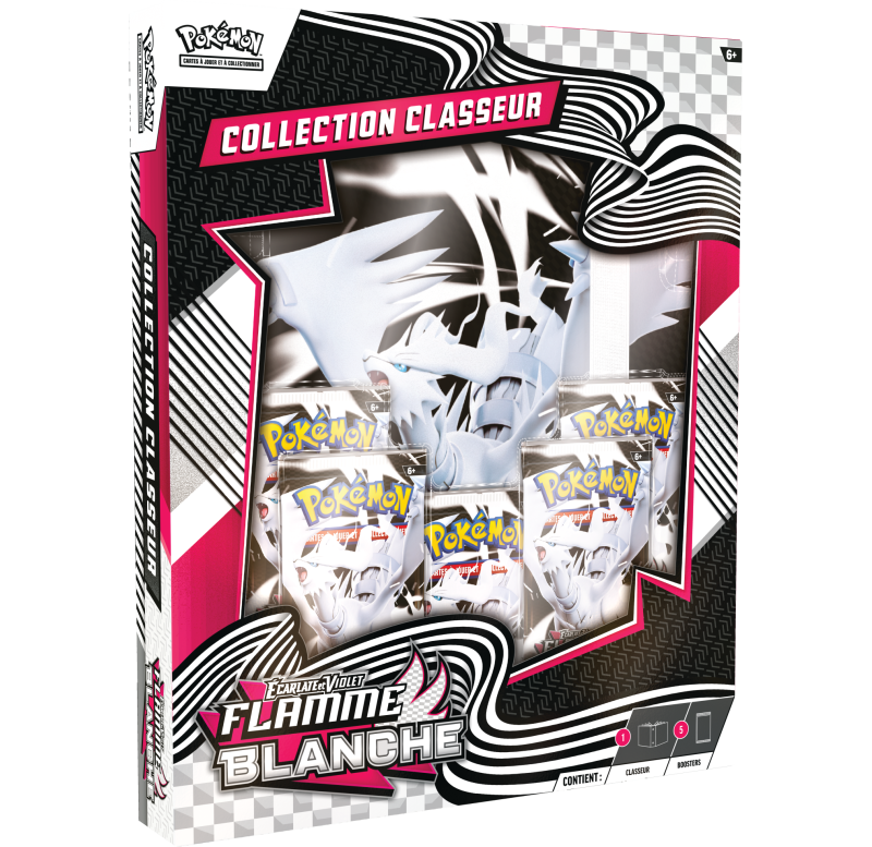 Pokemon TCG - Collection classeur - Français - Ecarlate et Violet - EV11W - Flamme Blanche