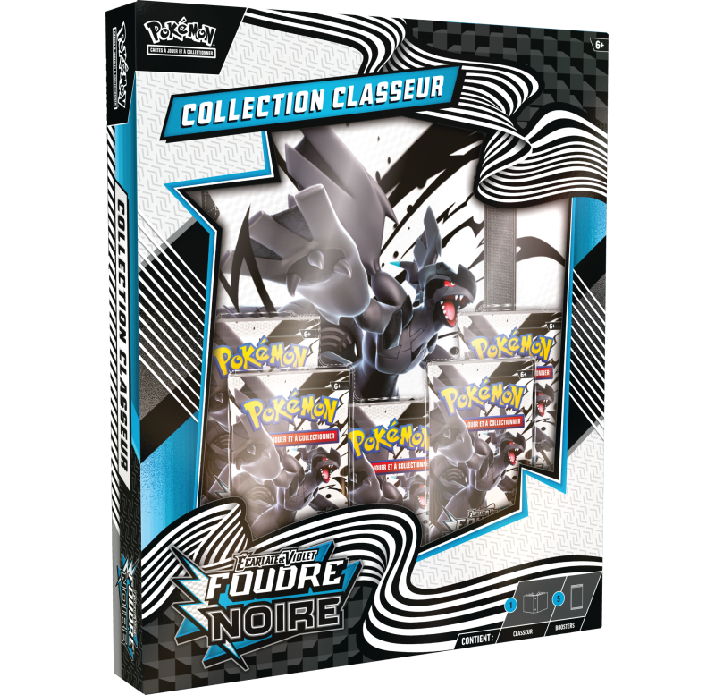 Pokemon TCG - Collection classeur - Français - Ecarlate et Violet - EV11B - Foudre Noir