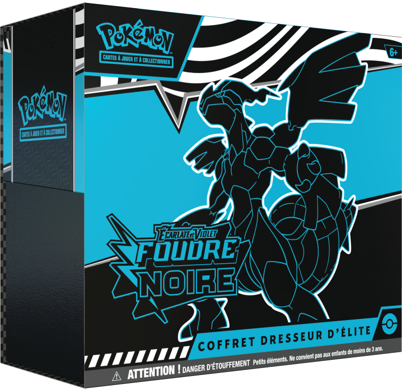 Pokemon TCG - Coffret dresseur d'élite - Français - Ecarlate et Violet - EV11B - Foudre Noir