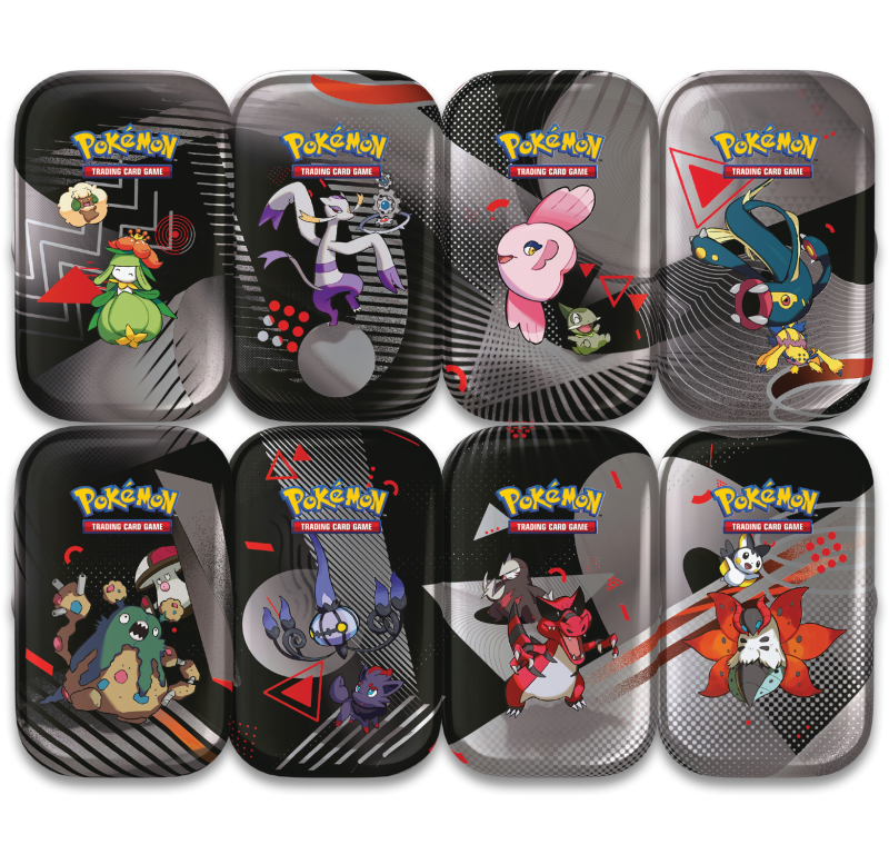 Pokemon TCG - Mini tin - Français - Ecarlate et Violet - EV11 - Flamme Blanche Foudre Noir