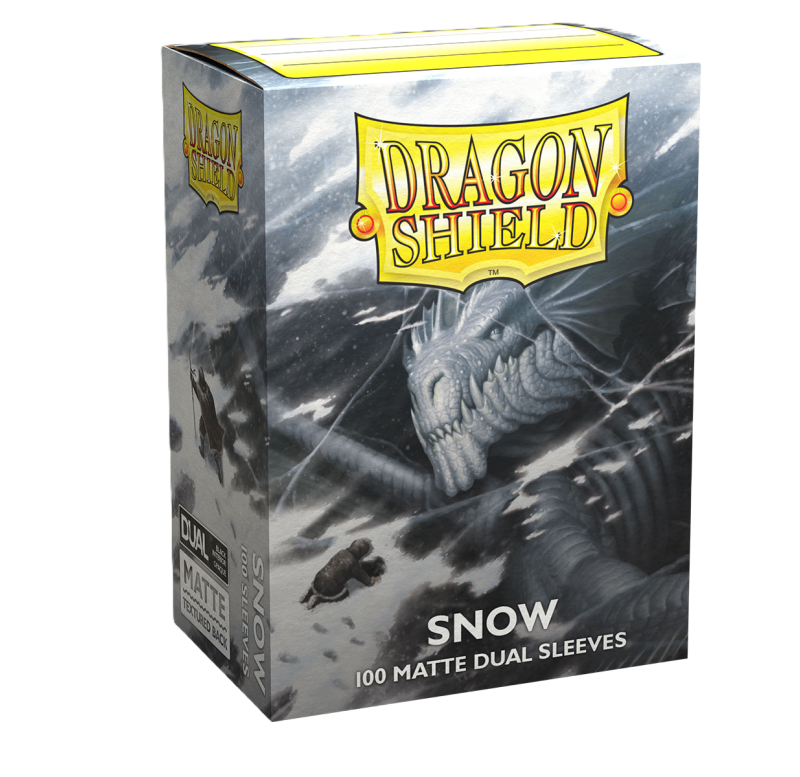 DragonShield - Standard Dual Matte Sleeves - Snow DragonShield - Standard Dual Matte Sleeves - Snow
