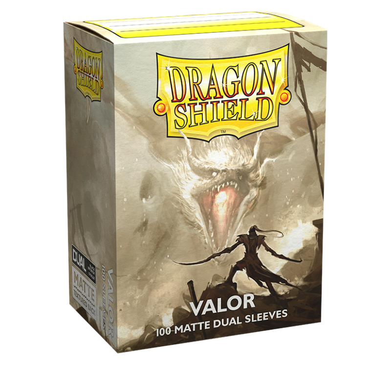 DragonShield - Standard Dual Matte Sleeves - Valor DragonShield - Standard Dual Matte Sleeves - Valor