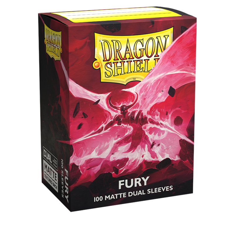 DragonShield - Standard Dual Matte Sleeves - Fury DragonShield - Standard Dual Matte Sleeves - Fury