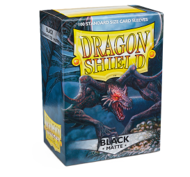 DragonShield - Standard Matte Sleeves - Black