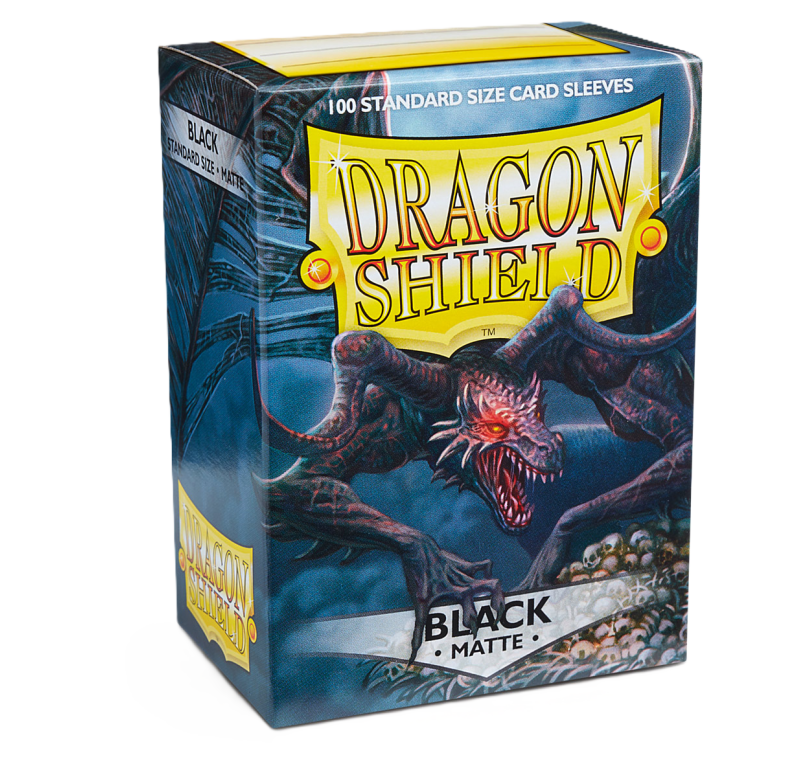 DragonShield - Standard Matte Sleeves - Black DragonShield - Standard Matte Sleeves - Black