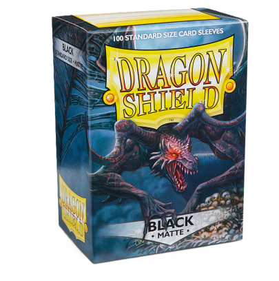 DragonShield - Standard Matte Sleeves - Black