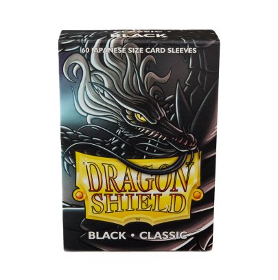 DragonShield - Japanese Matte Sleeves - Black