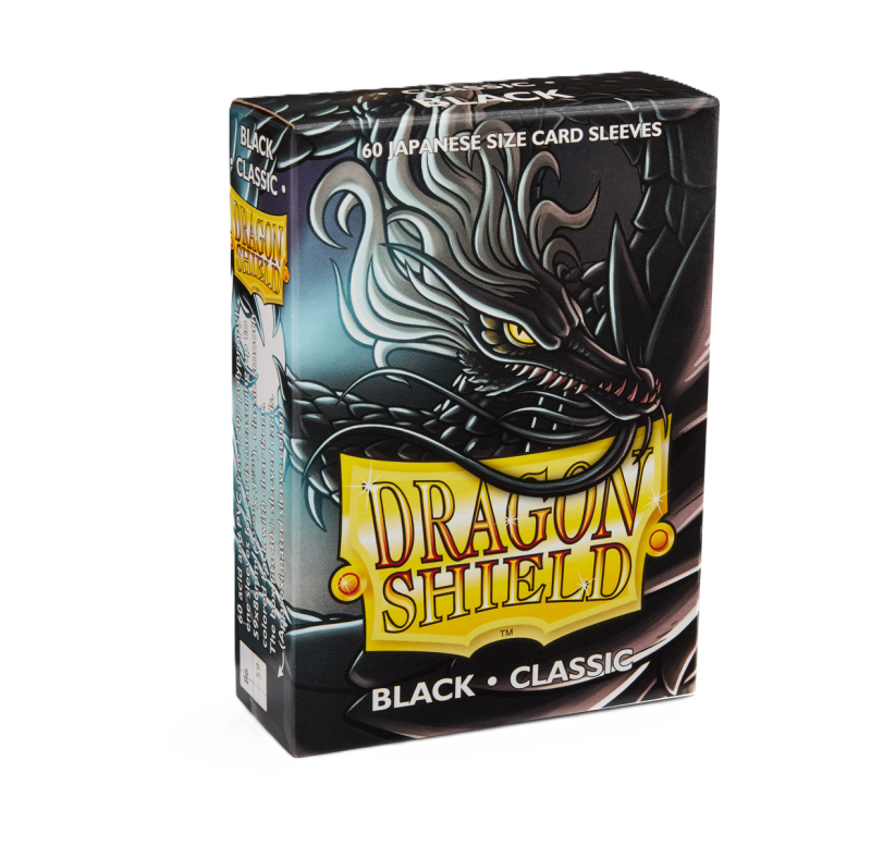 DragonShield - Japanese Matte Sleeves - Black DragonShield - Japanese Matte Sleeves - Black