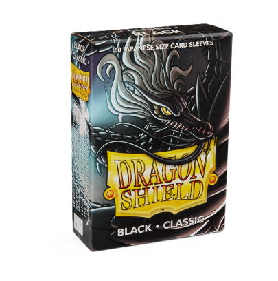 DragonShield - Japanese Matte Sleeves - Black