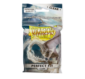 DragonShield - Standard Perfect Fit Sleeves - Clear