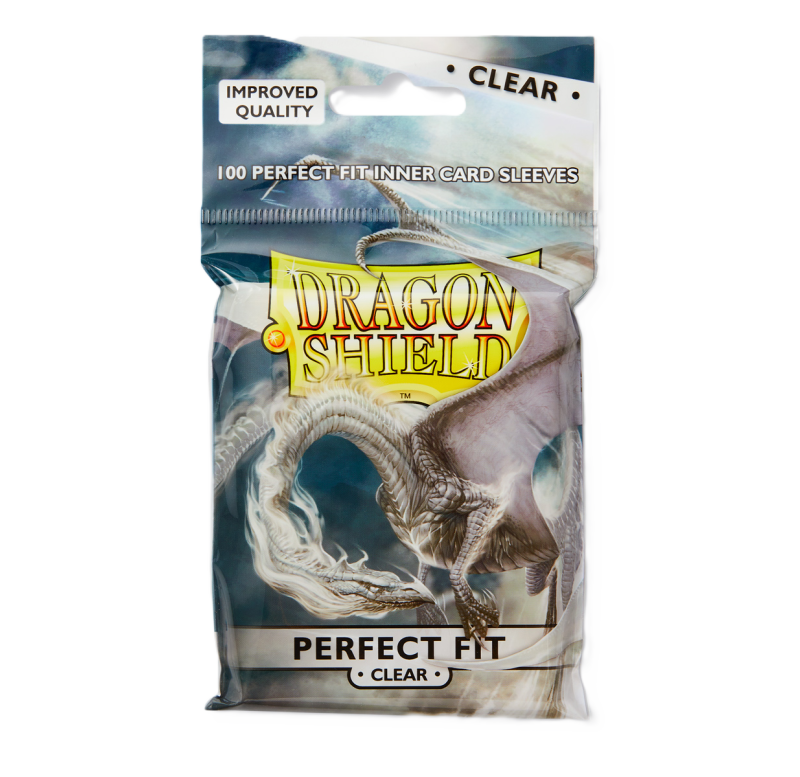 DragonShield - Standard Perfect Fit Sleeves - Clear