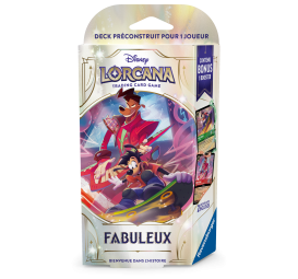 Disney : Lorcana TCG - Deck de démarrage Rubis & Emeraude - Français - Fabuleux