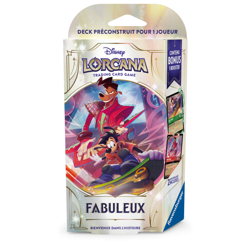 Disney : Lorcana TCG - Deck de démarrage Rubis & Emeraude - Français - Fabuleux Disney : Lorcana TCG - Deck de démarrage Rubis & Emeraude - Français - Fabuleux