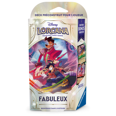 Disney : Lorcana TCG - Deck de démarrage Rubis & Emeraude - Français - Fabuleux