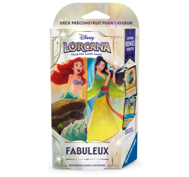 Disney : Lorcana TCG - Deck de démarrage Ambre & Saphir - Français - Fabuleux