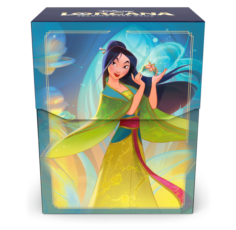 Disney Lorcana - Deck Box illustrées - Mulan Disney Lorcana - Deck Box illustrées - Mulan