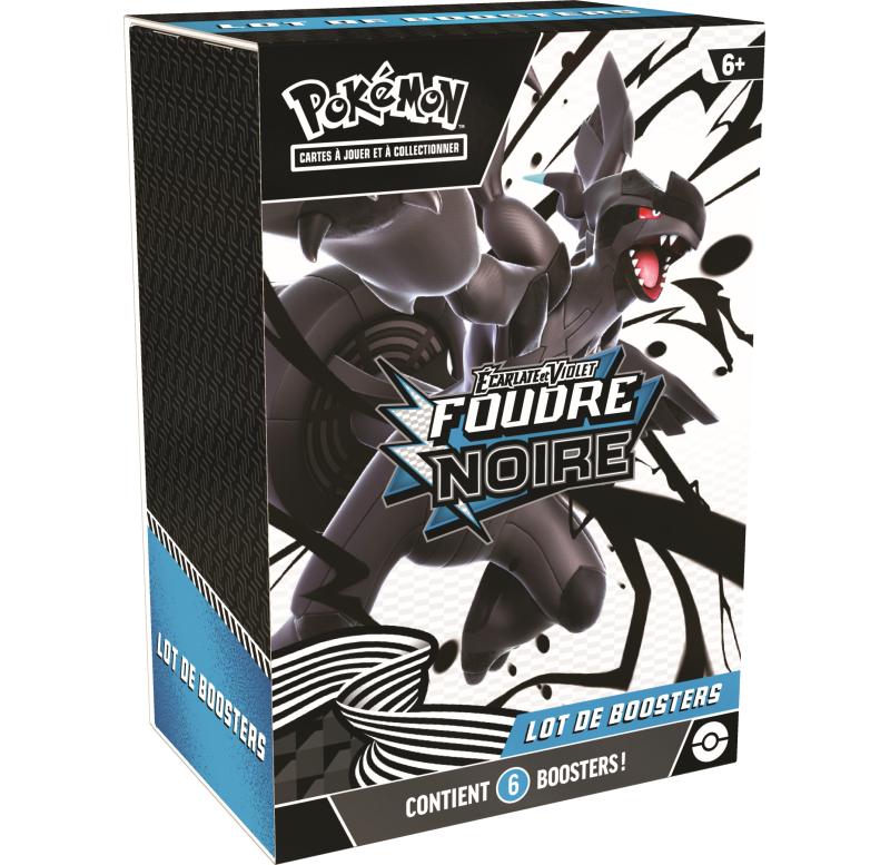 Pokemon TCG - Booster Bundle - Français - Ecarlate et Violet - EV10.5B - Foudre Noir Pokemon TCG - Booster Bundle - Français - Ecarlate et Violet - EV10.5B - Foudre Noir