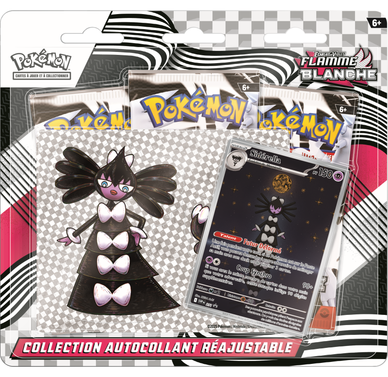 Pokemon TCG - Collection autocollant - Français - Ecarlate et Violet - EV10.5W - Flamme Blanche Pokemon TCG - Collection autocollant - Français - Ecarlate et Violet - EV10.5W - Flamme Blanche