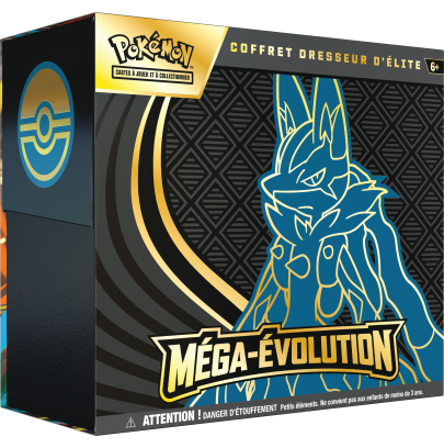 Pokemon TCG - Coffret dresseur d'élite - Français - ME1 - Mega Evolution - Lucario