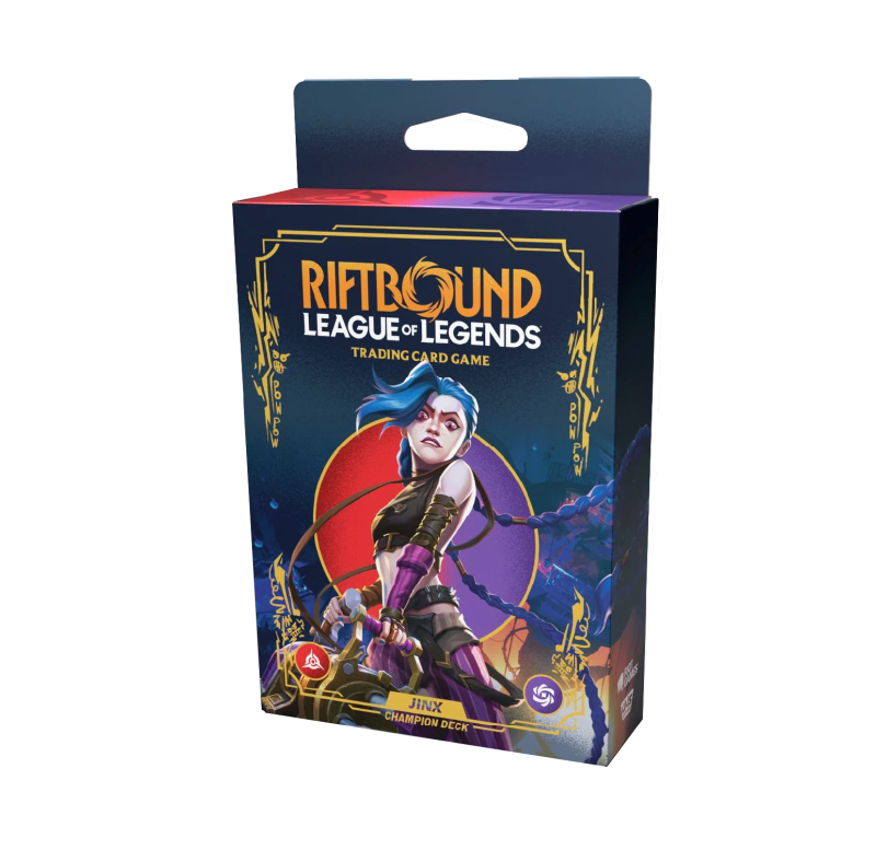 Riftbound : League of legends TCG - Origins - Deck de Champion - Jinx - Anglais Riftbound : League of legends TCG - Origins - Deck de Champion - Jinx - Anglais