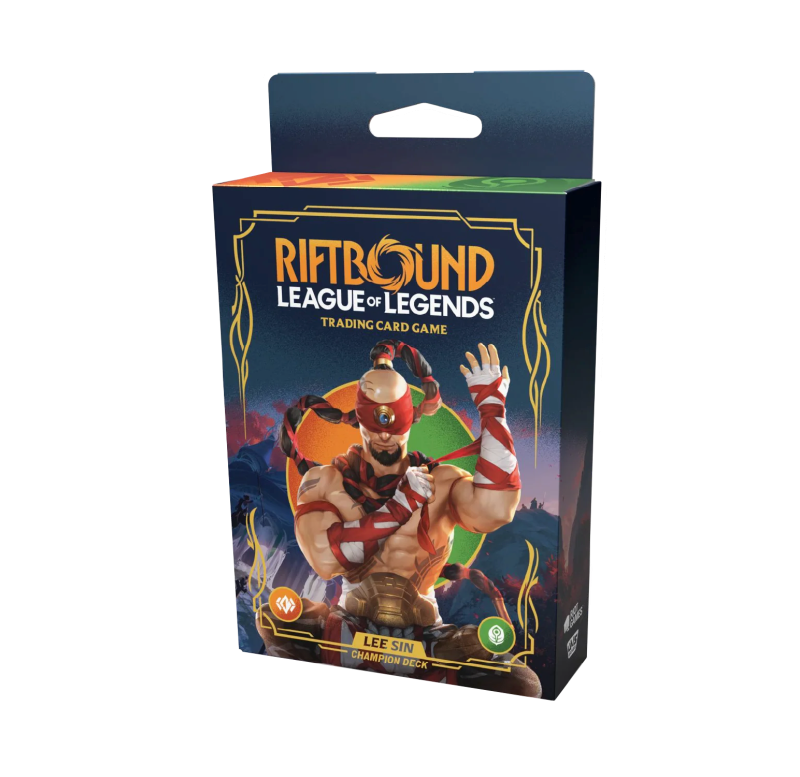 Riftbound : League of legends TCG - Origins - Deck de Champion - Lee Sin - Anglais