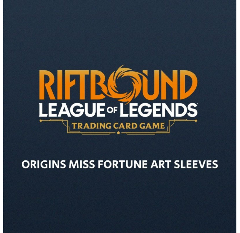 Riftbound : League of legends TCG - Origins - Protèges-cartes - Miss Fortune