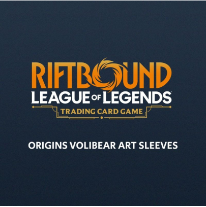 Riftbound : League of legends TCG - Origins - Protèges-cartes - Volibear