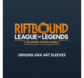 Riftbound : League of legends TCG - Origins - Protèges-cartes - Jinx