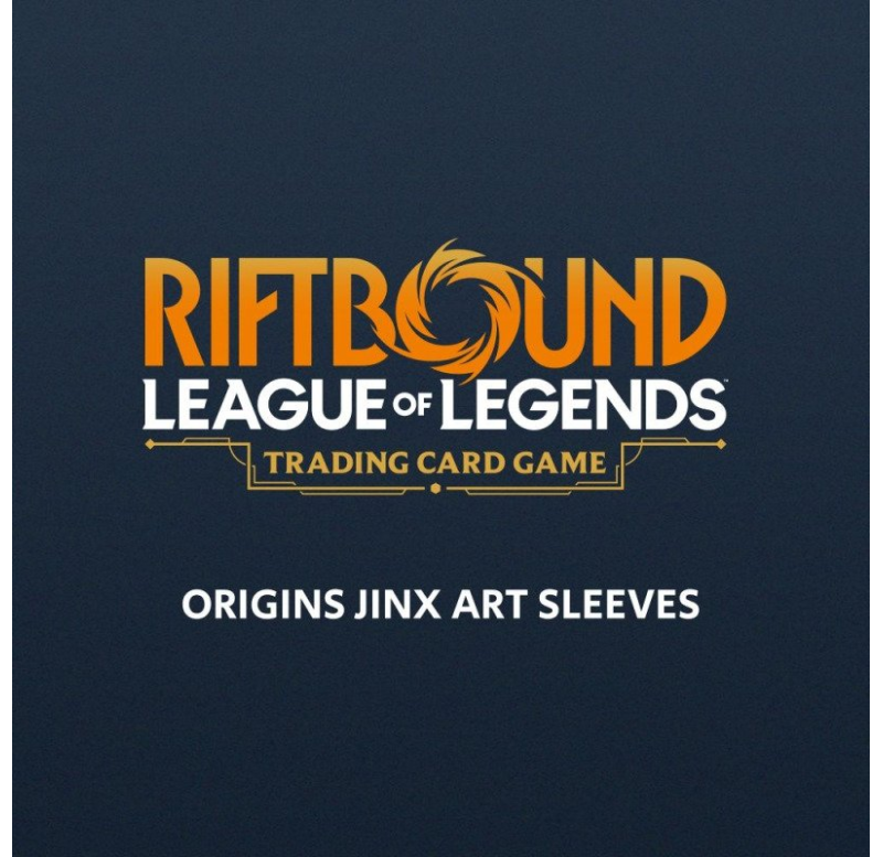 Riftbound : League of legends TCG - Origins - Protèges-cartes - Jinx