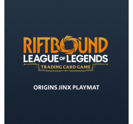 Riftbound : League of legends TCG - Origins - Tapis de jeu - Jinx
