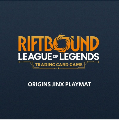 Riftbound : League of legends TCG - Origins - Tapis de jeu - Jinx