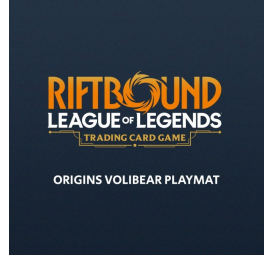 Riftbound : League of legends TCG - Origins - Tapis de jeu - Volibear