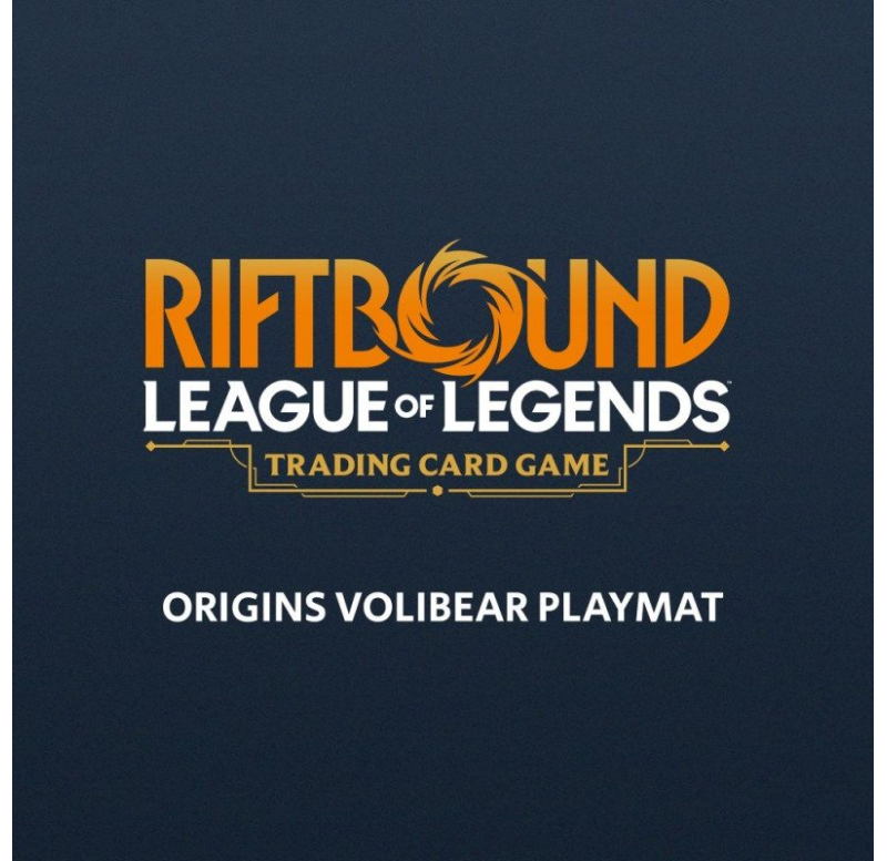 Riftbound : League of legends TCG - Origins - Tapis de jeu - Volibear