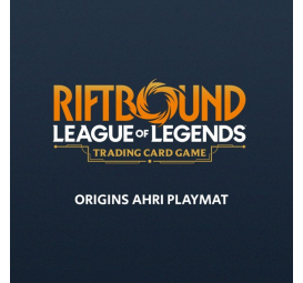 Riftbound : League of legends TCG - Origins - Tapis de jeu - Ahri