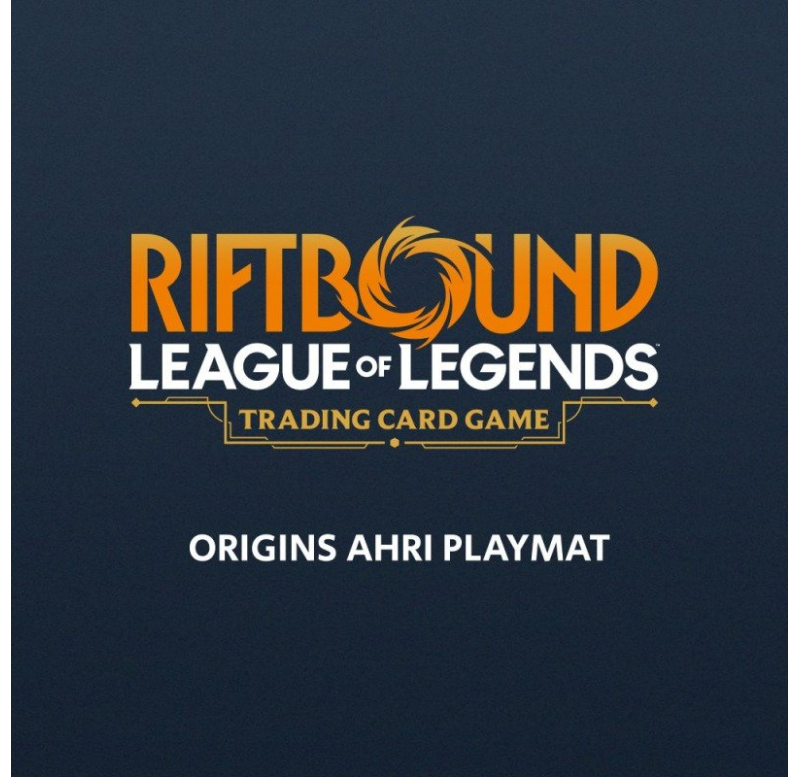 Riftbound : League of legends TCG - Origins - Tapis de jeu - Ahri