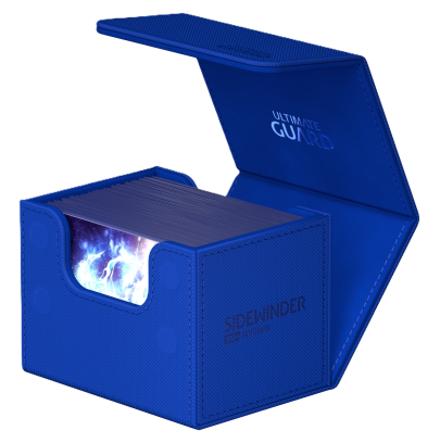 Ultimate Guard - Deck Box Sidewinder 100+ XenoSkin monocolore - Bleu