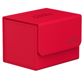 Ultimate Guard - Deck Box Sidewinder 100+ XenoSkin Monocolore - Rouge