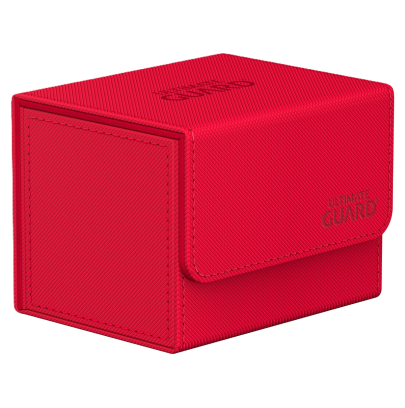 Ultimate Guard - Deck Box Sidewinder 100+ XenoSkin Monocolore - Rouge