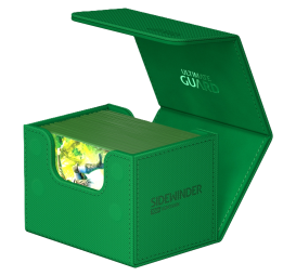 Ultimate Guard - Deck Box Sidewinder 100+ XenoSkin monocolore - Vert