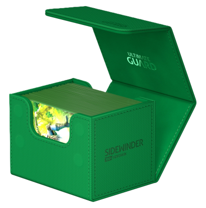 Ultimate Guard - Deck Box Sidewinder 100+ XenoSkin monocolore - Vert