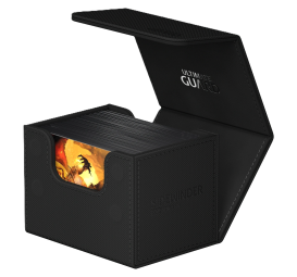Ultimate Guard - Deck Box Sidewinder 100+ XenoSkin monocolore - Noir