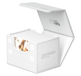 Ultimate Guard - Deck Box Sidewinder 100+ XenoSkin monocolore - Blanc