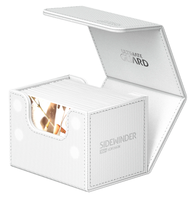 Ultimate Guard - Deck Box Sidewinder 100+ XenoSkin monocolore - Blanc