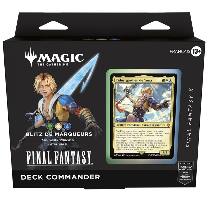 Universe beyond : Final Fantasy - Commander deck - Français - Blitz de marqueurs