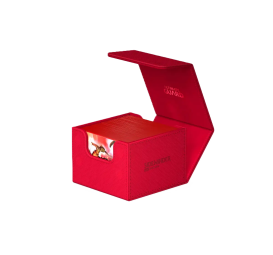 Ultimate Guard - Deck Box Sidewinder 133+ XenoSkin monocolore - Rouge