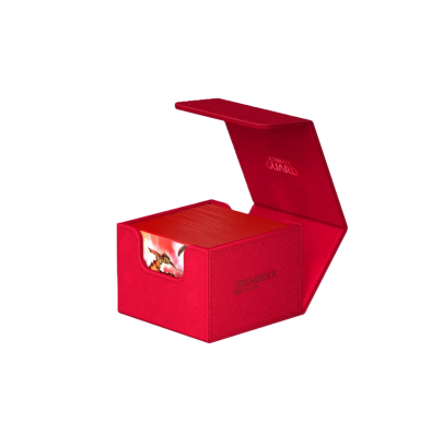 Ultimate Guard - Deck Box Sidewinder 133+ XenoSkin monocolore - Rouge