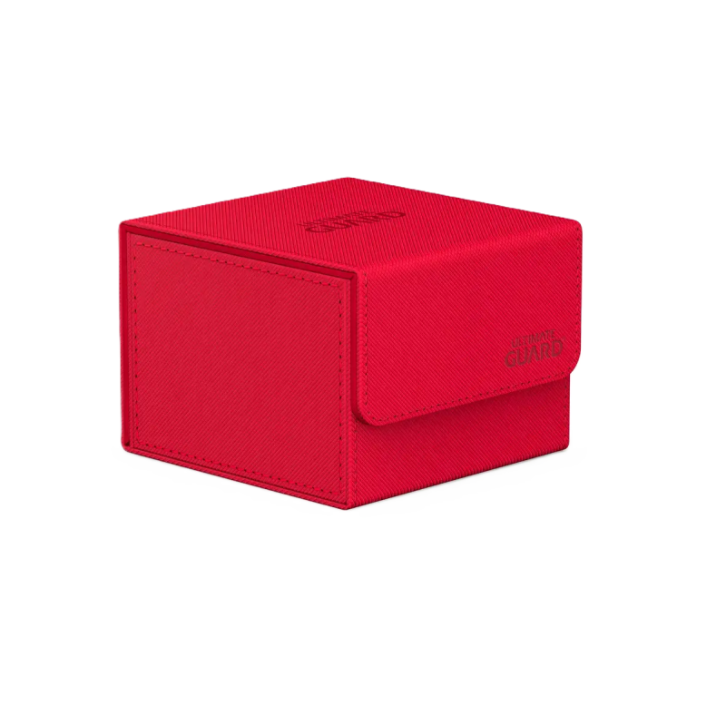 Ultimate Guard - Deck Box Sidewinder 133+ XenoSkin monocolore - Rouge
